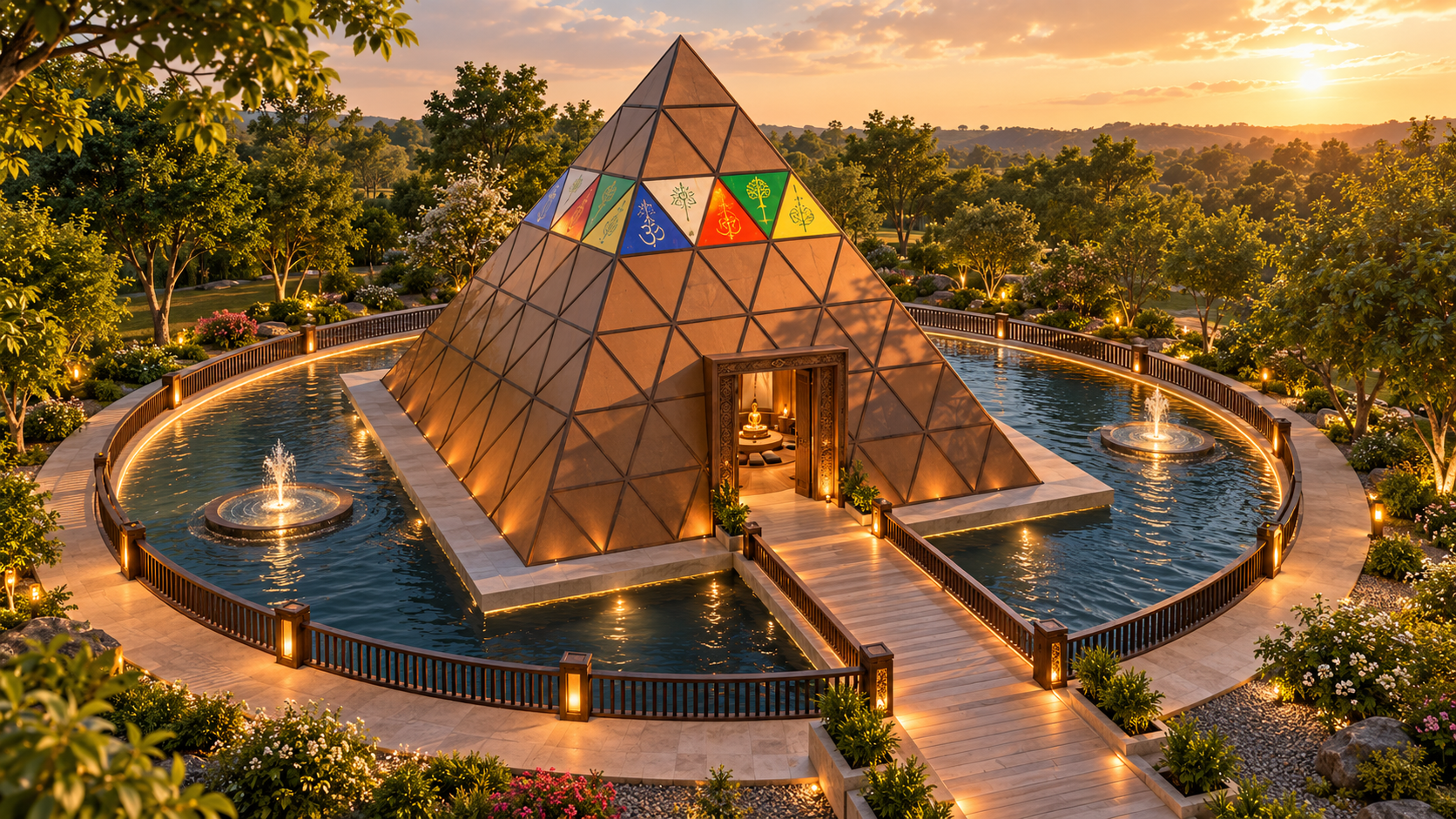 Adi Pyramid Meditation Hall