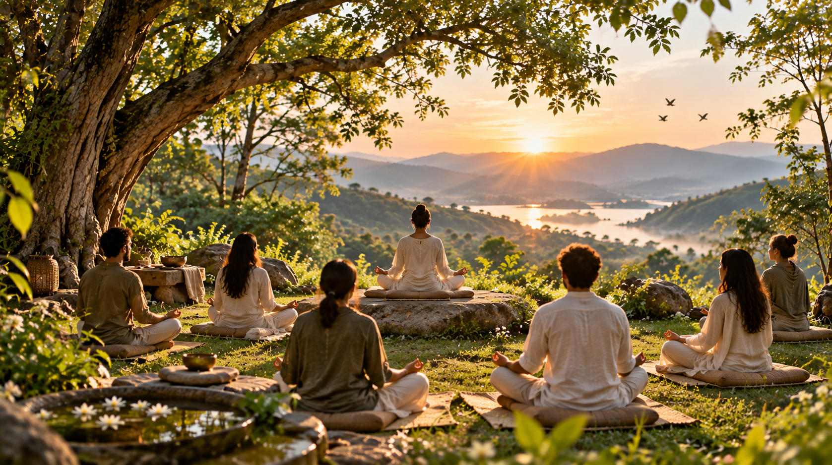 Nature immersion meditation
